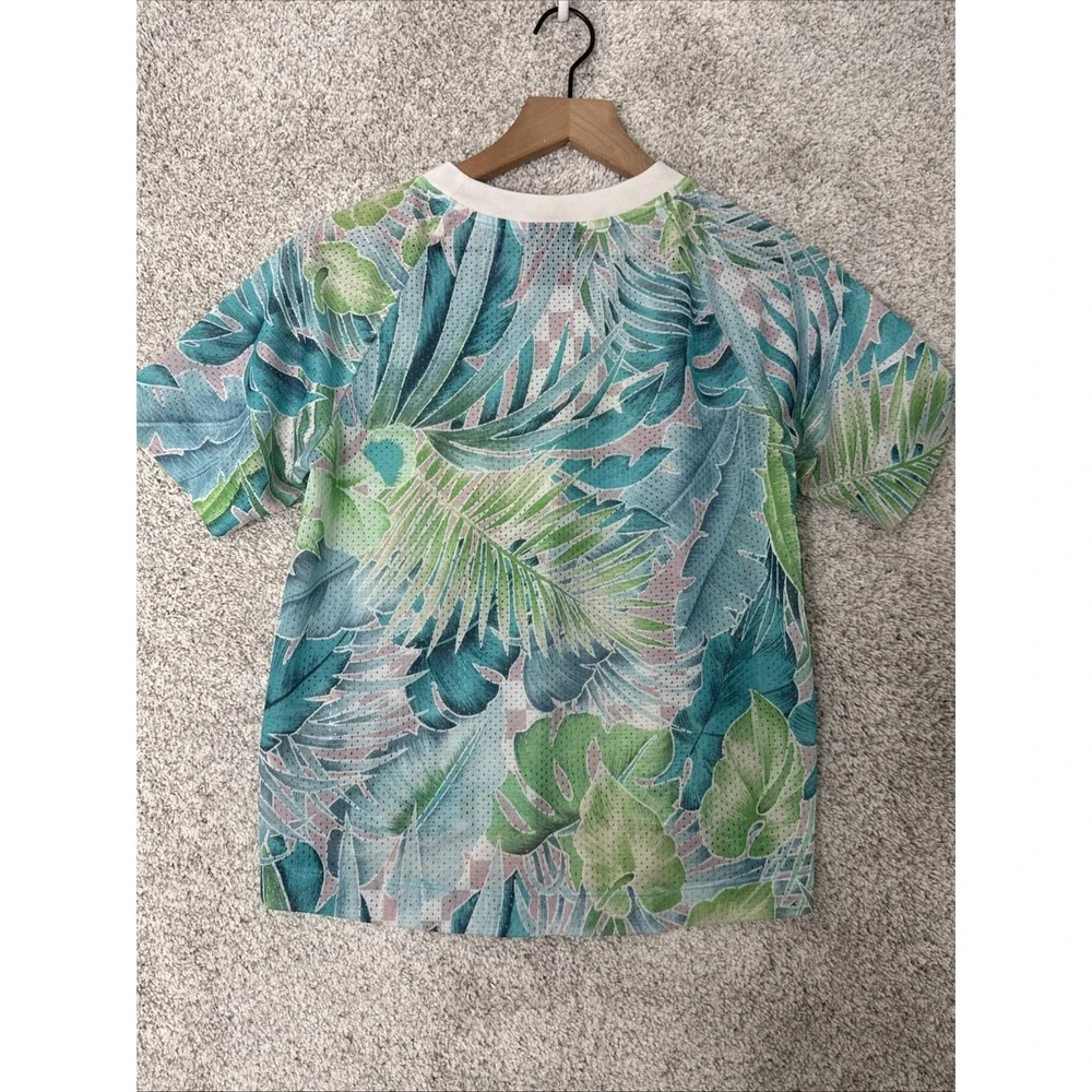 Nike‎ Mesh Floral Crop Top / XS